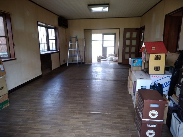 物置部屋となってしまっていたお部屋の不用品をまとめて回収☆広々としたお部屋が復活しました!