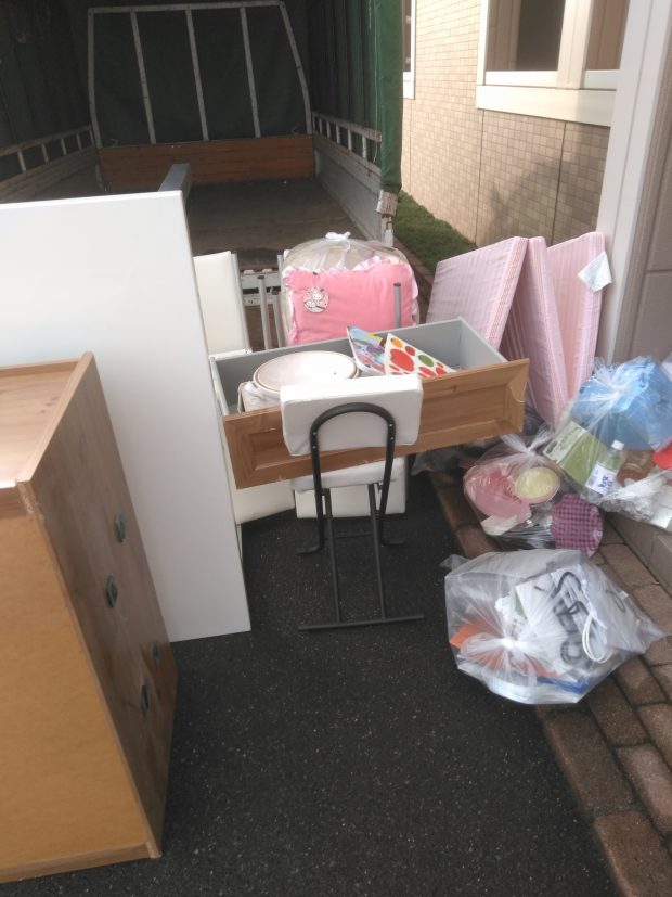 【富士見市】軽トラック1台程度の不用品回収☆断捨離希望のお客様に、思い切って依頼してよかったとお喜びいただけました!