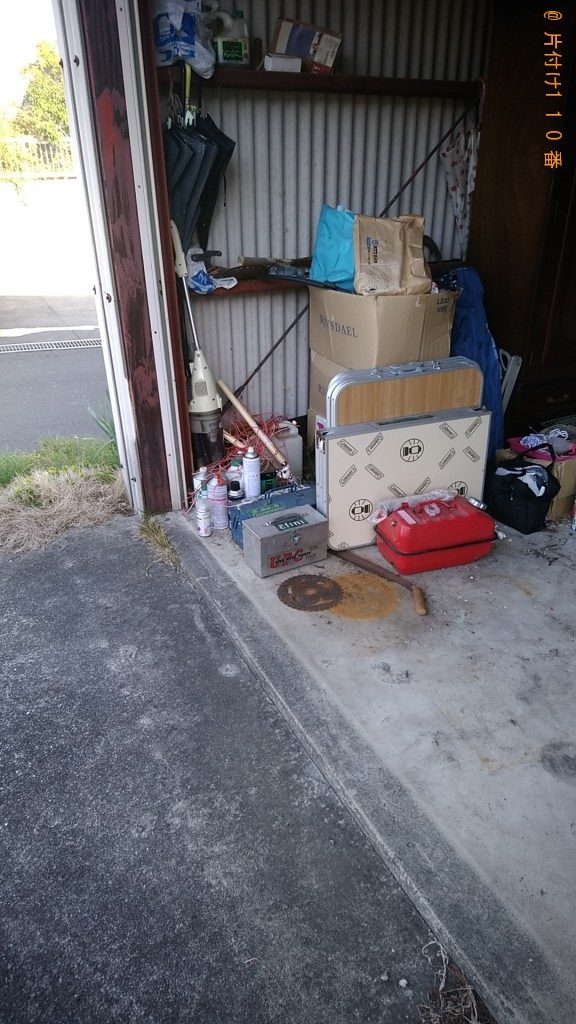 【坂戸市】軽トラック1台程度の出張不用品の回収・処分