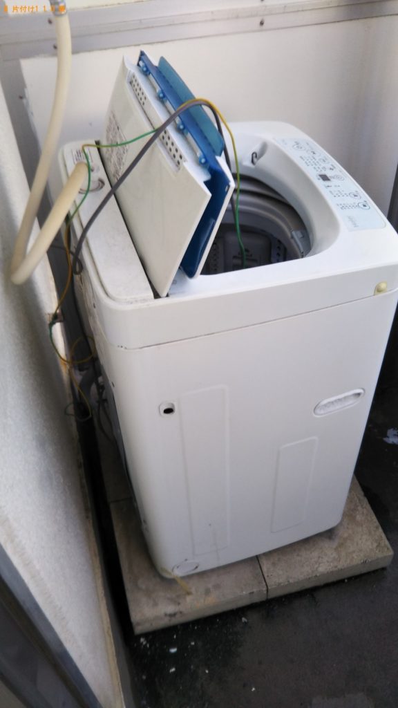 【高松市西宝町】洗濯機の回収・処分ご依頼　お客様の声