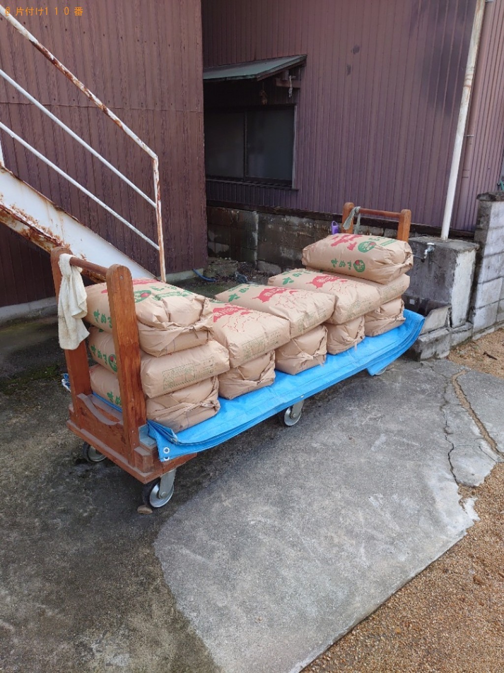 【高松市勅使町】お米を1階から2階に運ぶ作業ご依頼　お客様の声