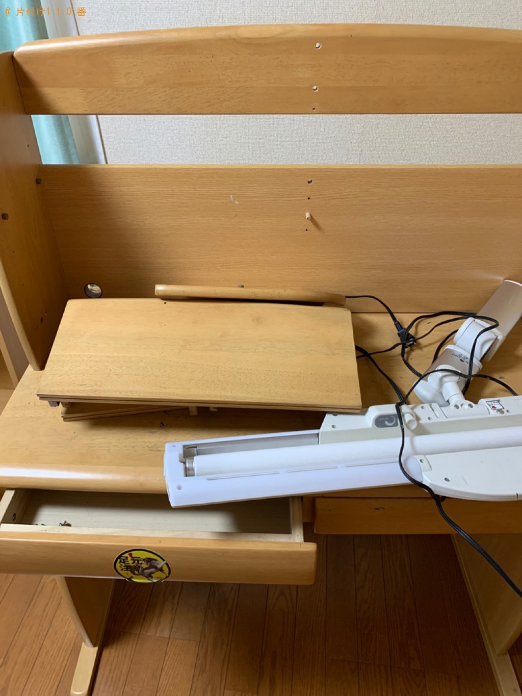学習机、本棚の回収・処分ご依頼　お客様の声