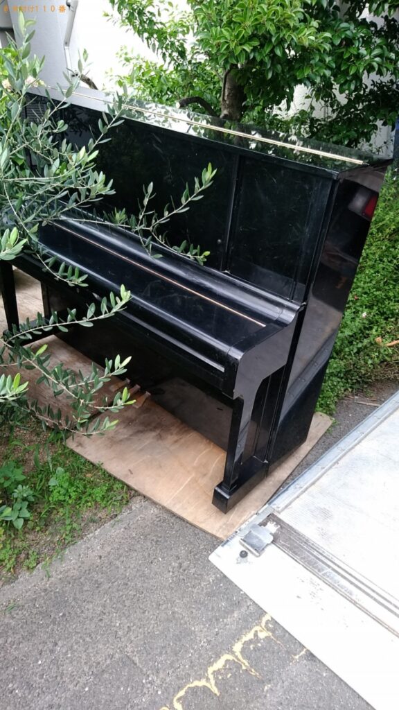 【坂出市室町】アップライトピアノの回収・処分ご依頼　お客様の声