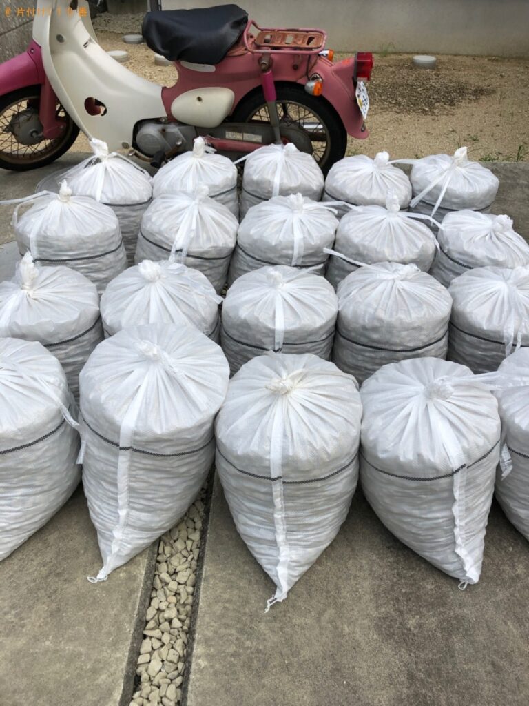 【丸亀市郡家町】防犯砂利の回収・処分ご依頼　お客様の声
