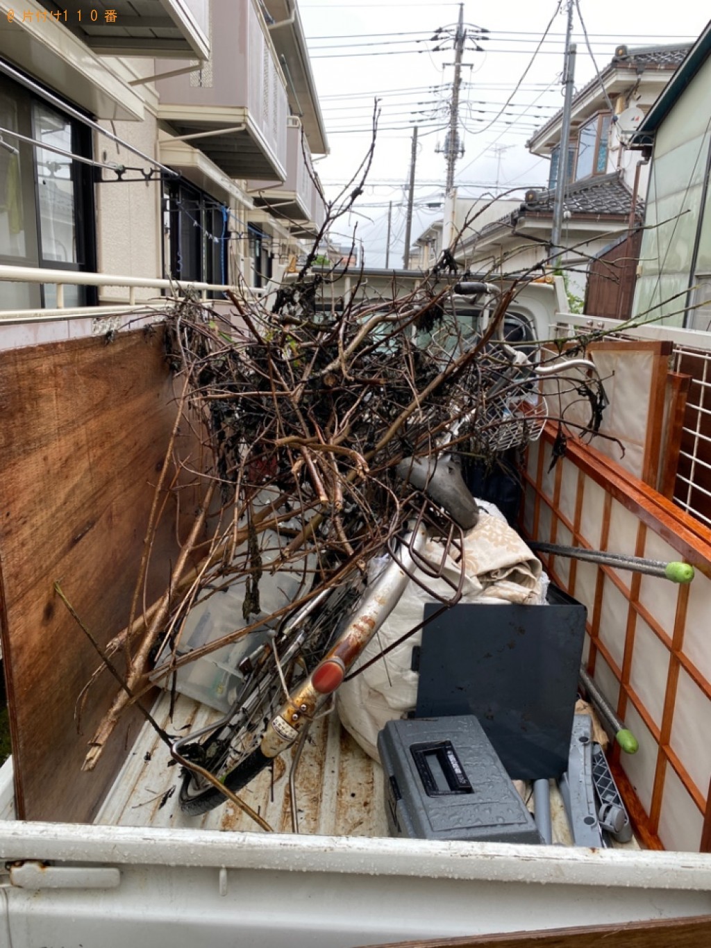 枝の回収・処分ご依頼　お客様の声