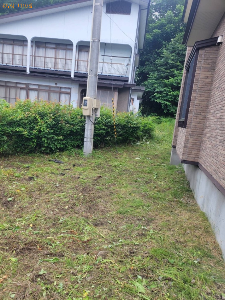 草刈り作業ご依頼　お客様の声
