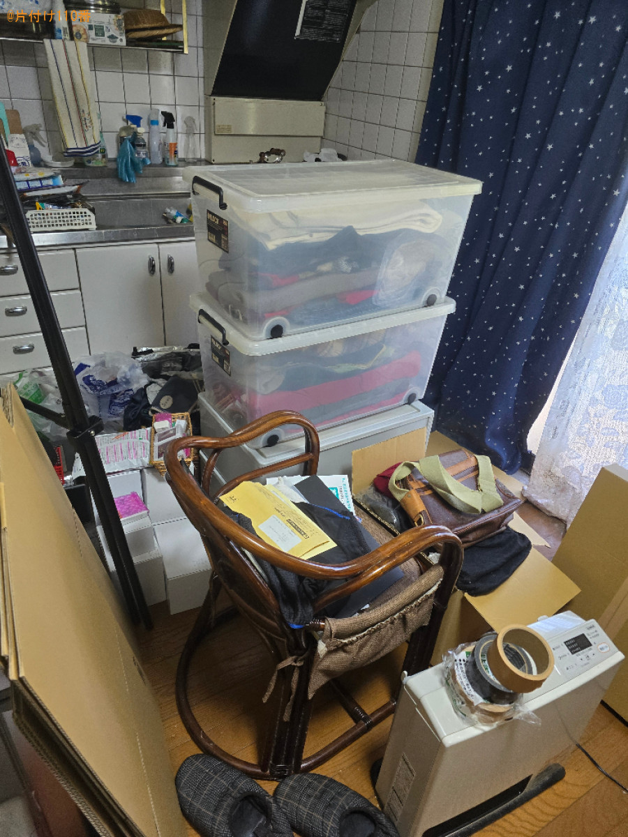 衣類の荷造りのお手伝いご依頼 お客様の声
