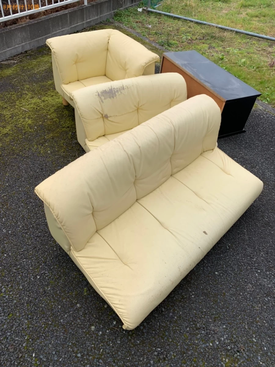 ソファー、テレビ台、テレビの回収・処分ご依頼　お客様の声