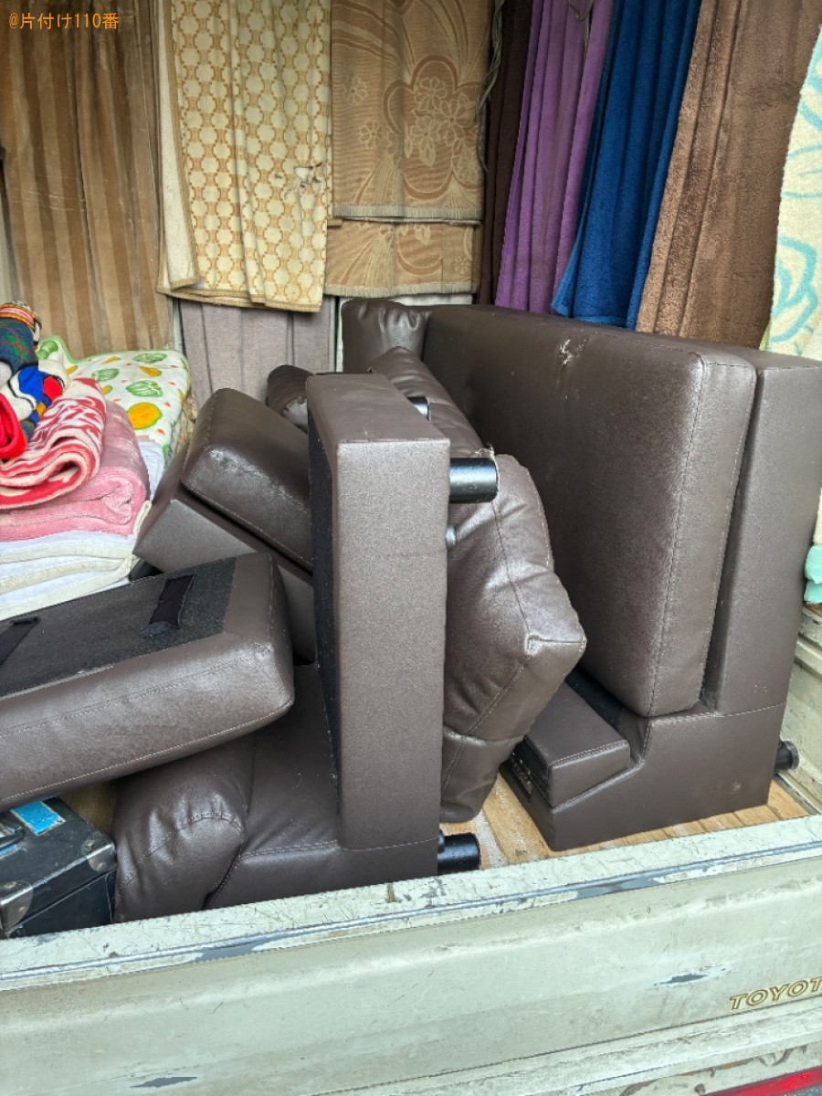 二人掛けソファーの回収・処分ご依頼 お客様の声