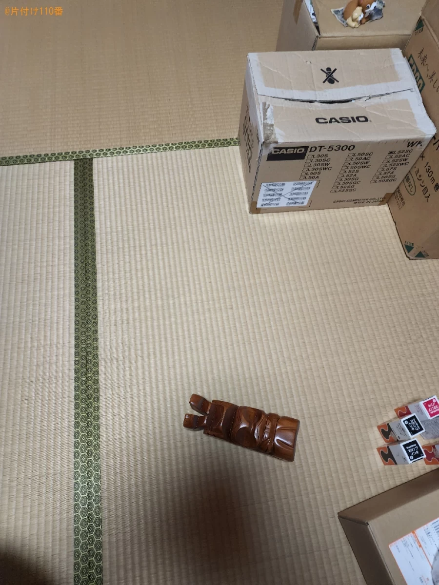 【丸亀市土器町】ガラスケースに入っている人形の回収・処分ご依頼