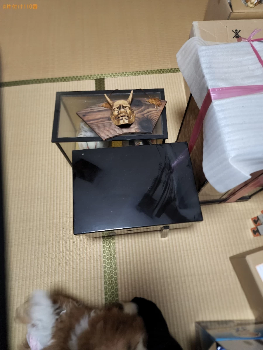 【丸亀市土器町】ガラスケースに入っている人形の回収・処分ご依頼