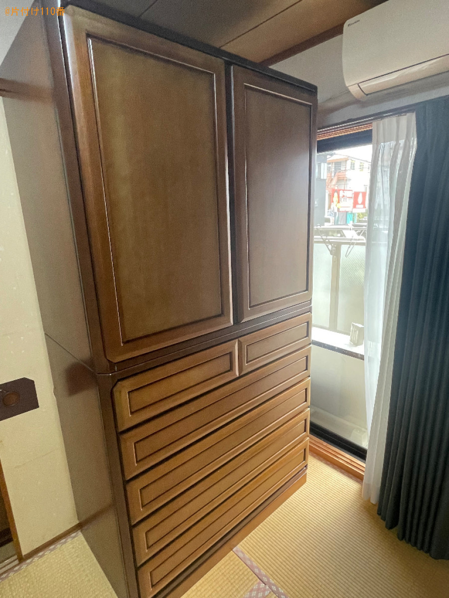 婚礼タンスの回収・処分ご依頼 お客様の声