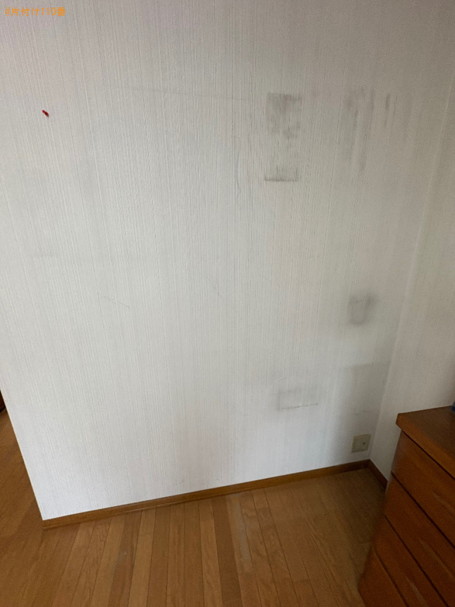 2階から1階への棚を移動する作業ご依頼　お客様の声