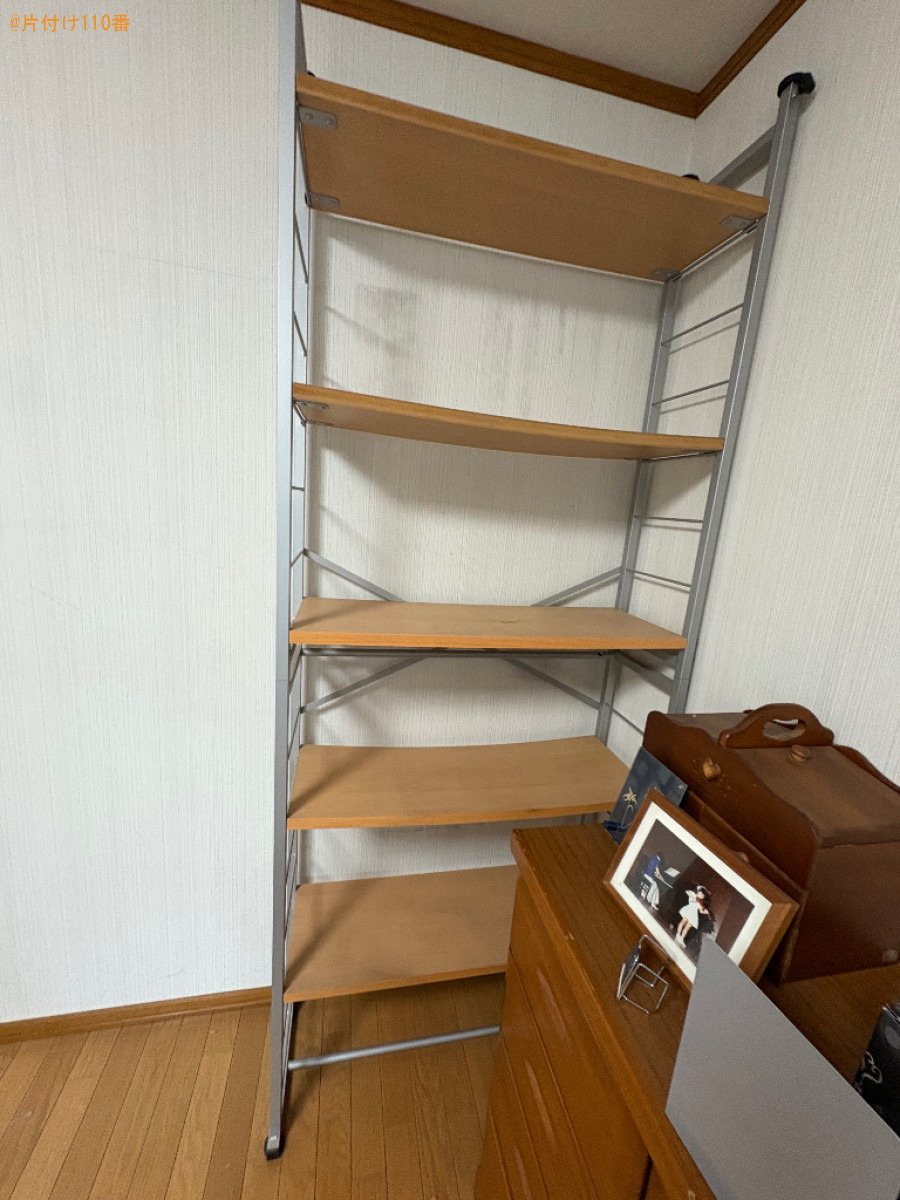 2階から1階への棚を移動する作業ご依頼　お客様の声